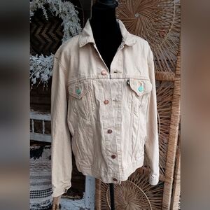 Levi's "Fresh" Collection Women's 100% Cotton Denim Trucker Jacket_Med